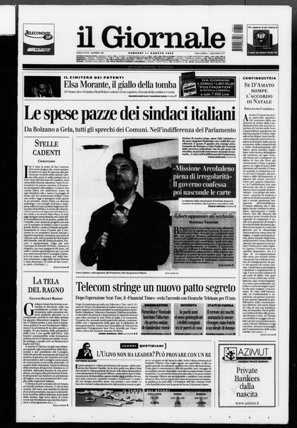 Il giornale : quotidiano del mattino